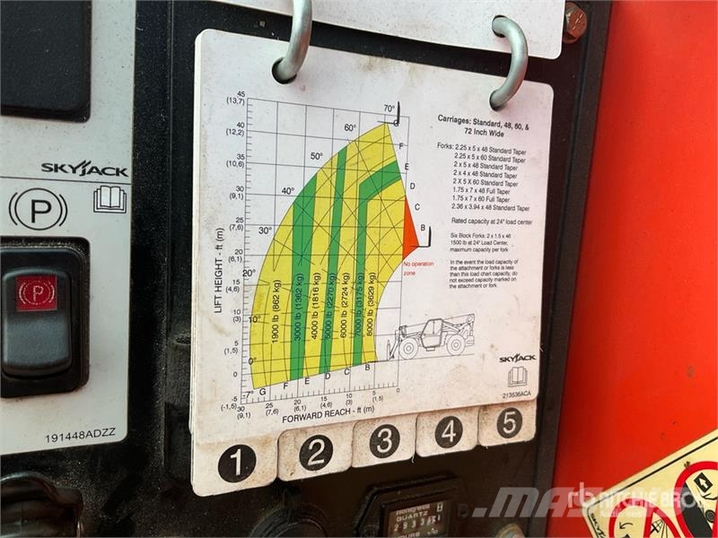 SkyJack SJ843TH Telehandler Телескопични товарачи