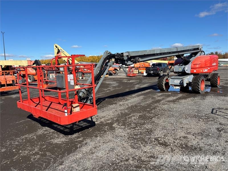 SkyJack SJ86T 4WD Diesel Telescopic Boom Lift Teleskop bomliftar