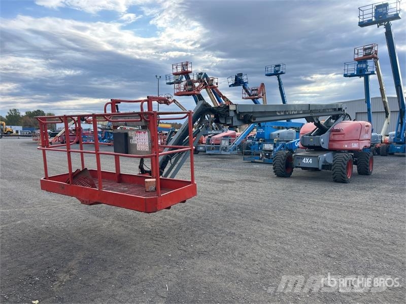 SkyJack SJ86T 4WD Diesel Telescopic Boom Lift Teleskopiskie pacēlāji