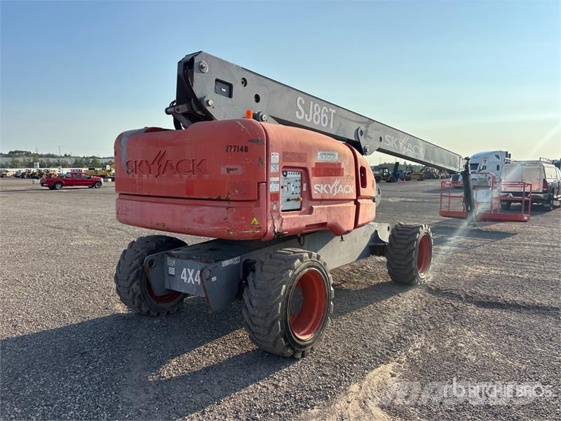 SkyJack SJ86T 4WD Diesel Telescopic Boom Lift Telescopic boom lifts