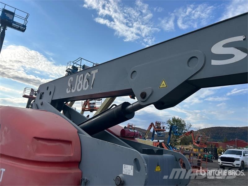 SkyJack SJ86T 4WD Diesel Telescopic Boom Lift Teleskopiskie pacēlāji