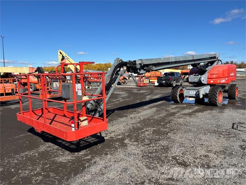 SkyJack SJ86T 4WD Diesel Telescopic Boom Lift Teleskop bomliftar