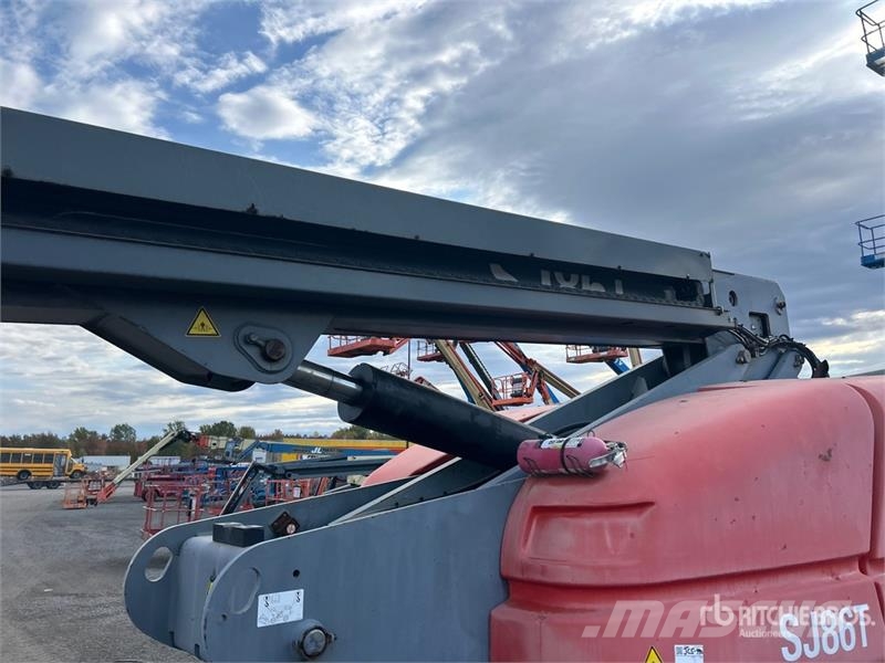 SkyJack SJ86T 4WD Diesel Telescopic Boom Lift Teleskopiskie pacēlāji