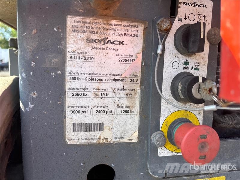 SkyJack SJIII-3219 Electric Scissor Lift Ανυψωτήρες ψαλιδωτής άρθρωσης