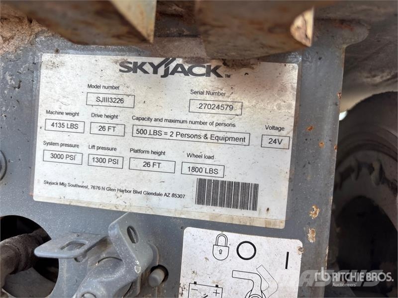 SkyJack SJIII3226 Electric Scissor Lift Ανυψωτήρες ψαλιδωτής άρθρωσης