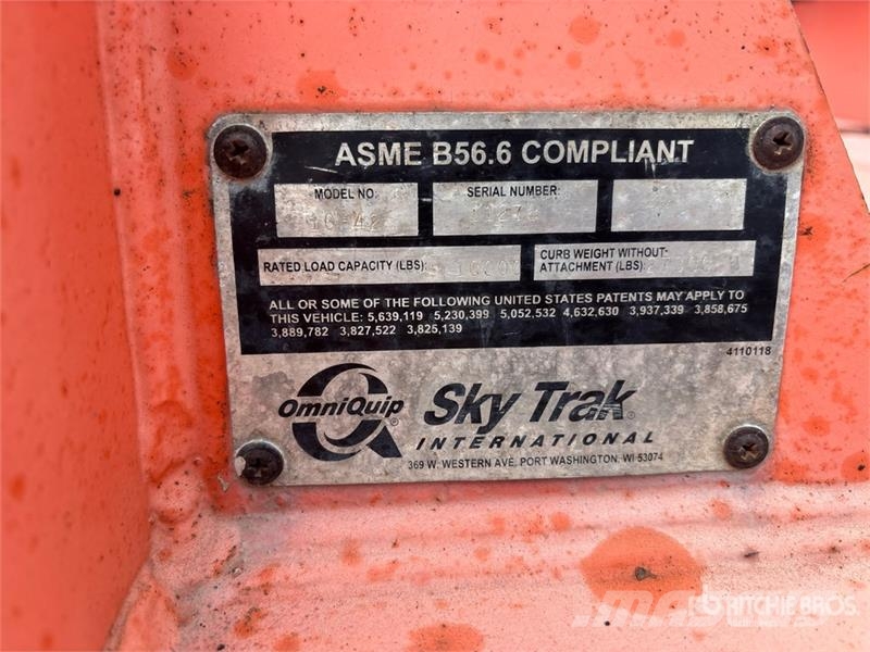 SkyTrak 10054 Teleszkópos rakodók