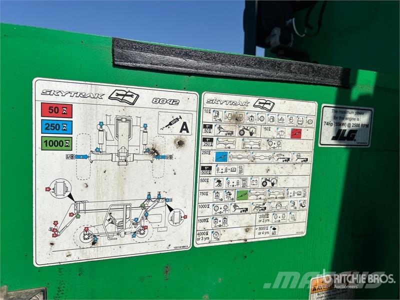 SkyTrak 8042 Teleskopik yükleyiciler