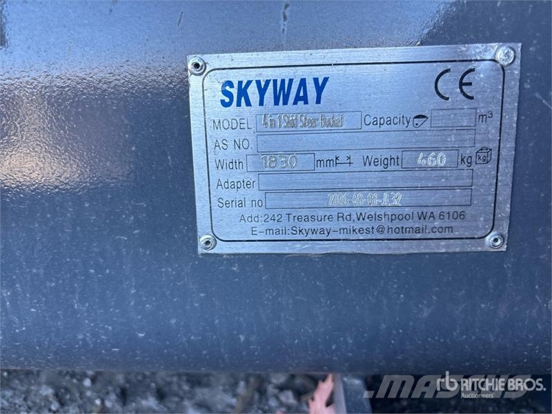  Skyway WBCT-4IN1 Multi-Purpose Skid Steer Bucket ( Buckets
