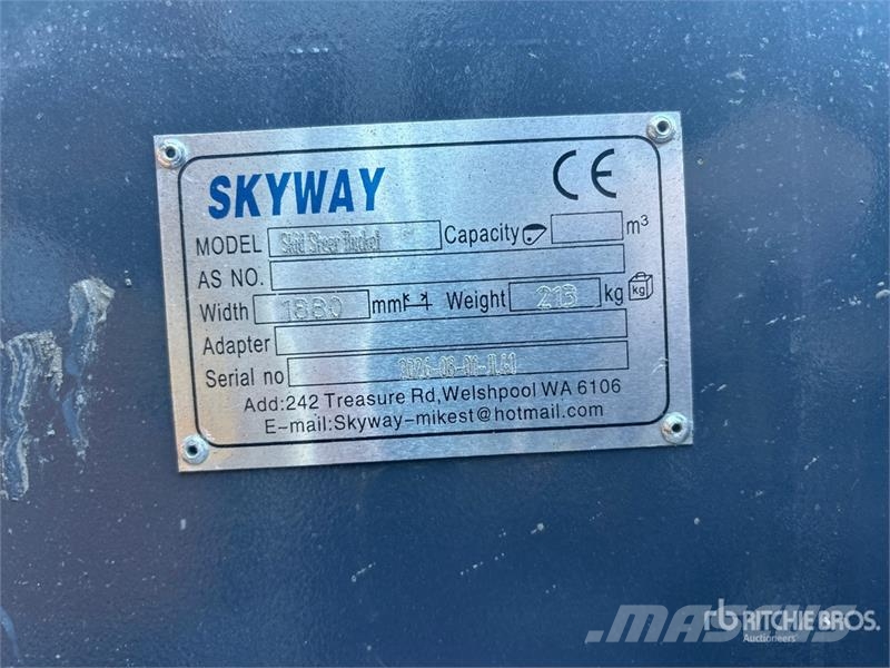 Skyway WSSGB-2000 78 in Skid Steer Bucket (Unused) Buckets