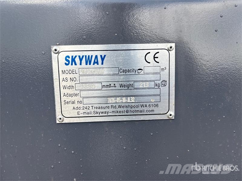 Skyway WSSGB-2000 78 in Skid Steer Bucket (Unused) Kanalak