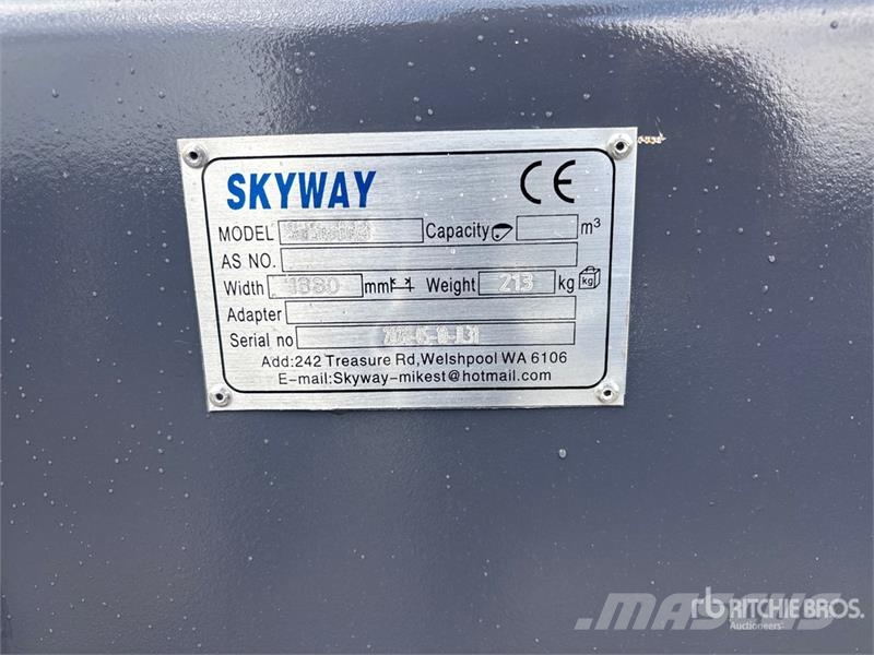 Skyway WSSGB-2000 78 in Skid Steer Bucket (Unused) Kanalak