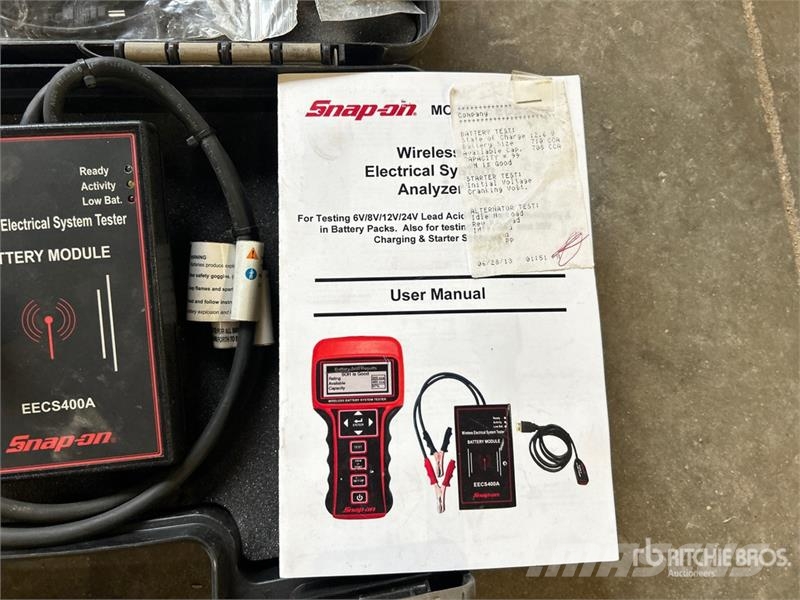 Snap-On Wireless Electrical System Analyzer Other components