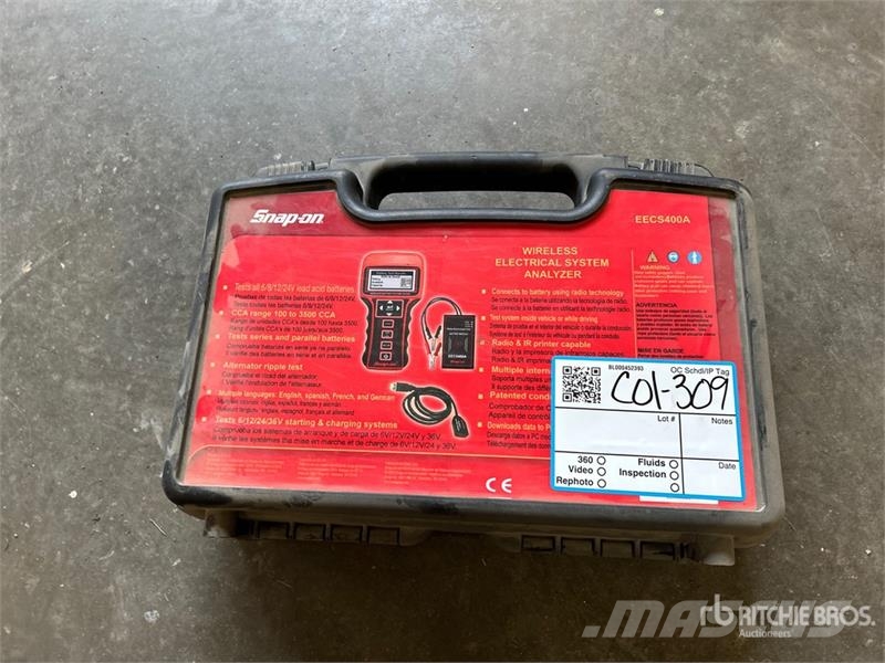 Snap-On Wireless Electrical System Analyzer Other components