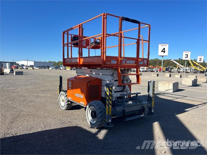 Snorkel S3370RT 4x4 Dual Fuel Scissor Lift Ollós emelők