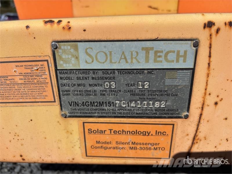 SOLAR TECH Silent Messenger Pozostały sprzęt drogowy