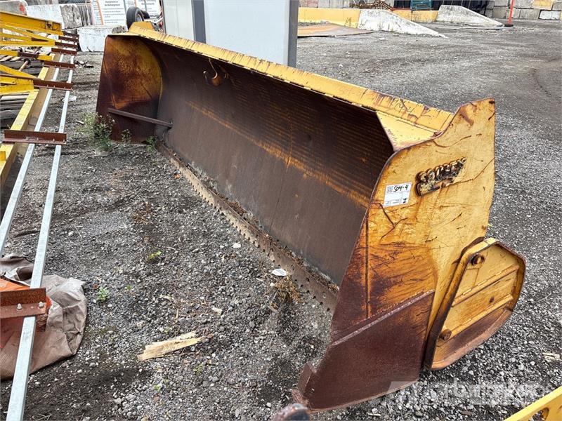  Soudex 12 ft Snow Pusher - Fits Wheel Loader Snøploger- og skjær