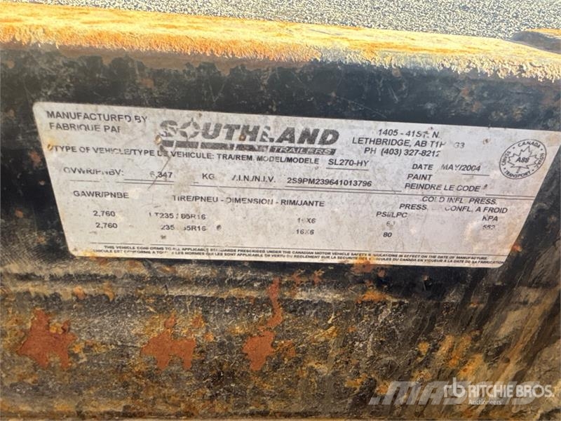  Southland 13 ft 7 in T/A Dump Utility Trailer مقطورات قلابة