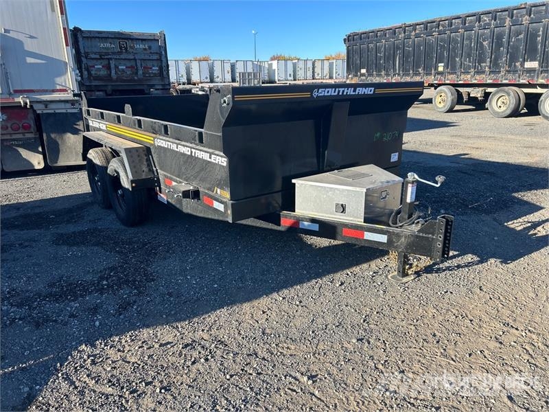 Southland SL610-10K 10 ft T/A Dump Utility Trailer Remorque benne
