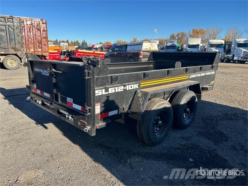  Southland SL612-10K 10 ft T/A Dump Utility Trailer مقطورات قلابة