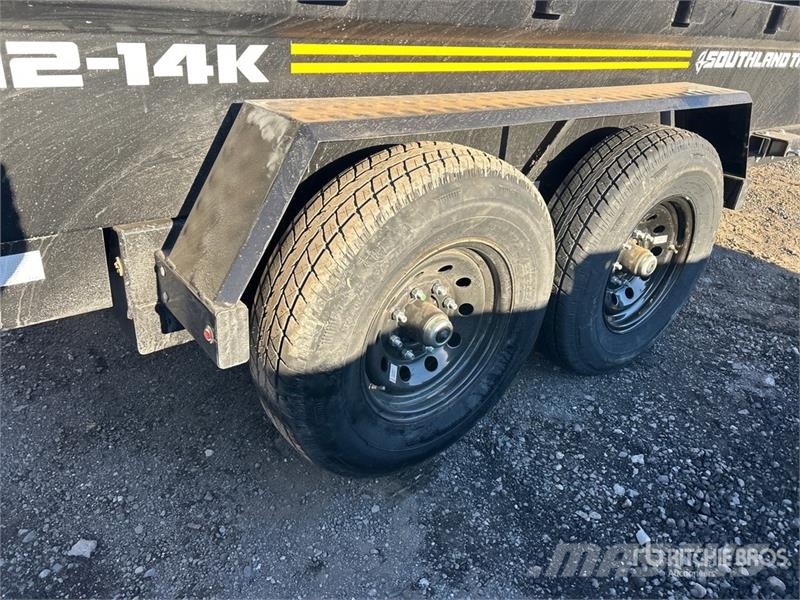 Southland SL612-14K 12 ft T/A Dump Utility Trailer Remorque benne
