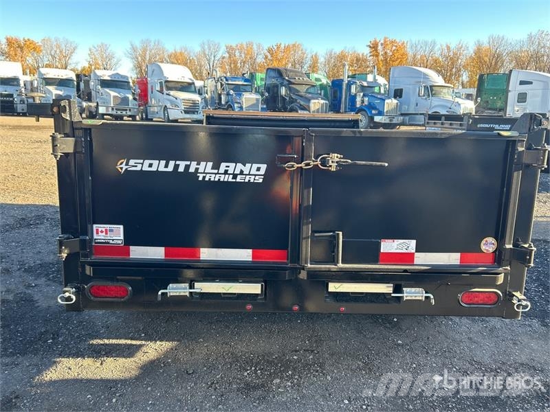Southland SL612-14K 12 ft T/A Dump Utility Trailer Remorque benne