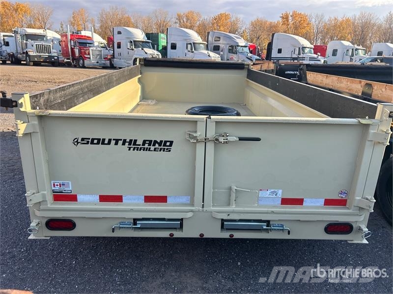 Southland SL714-14K 14 ft T/A Dump Utility Trailer Самоскиди