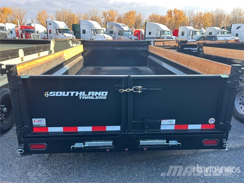 Southland SL714-14K 14 ft T/A Dump Utility Trailer Самоскиди