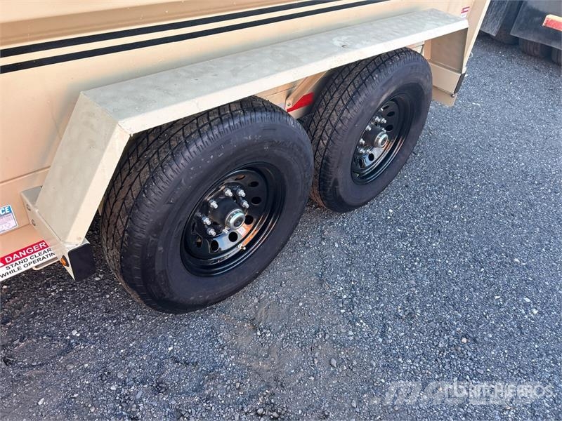 Southland SL714-14K 14 ft T/A Dump Utility Trailer Самоскиди