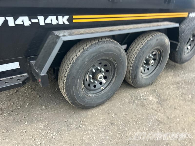 Southland SL714-14K 14 ft T/A Dump Utility Trailer Самоскиди