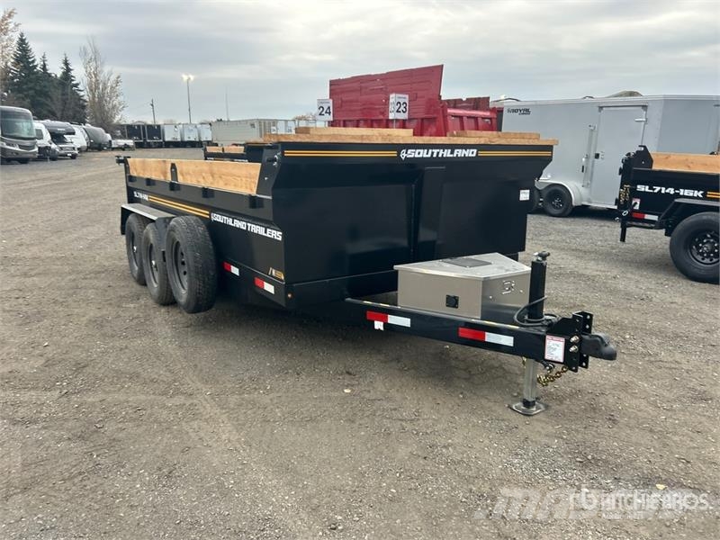 Southland SL714-14K 14 ft T/A Dump Utility Trailer Самоскиди