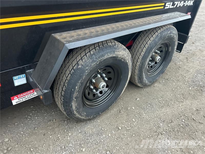 Southland SL714-14K 14 ft T/A Dump Utility Trailer Самоскиди