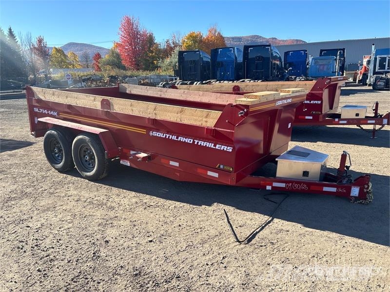 Southland SL714-14K 14 ft T/A Dump Utility Trailer Самоскиди