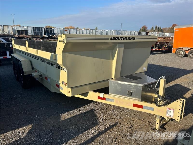 Southland SL714-14K 14 ft T/A Dump Utility Trailer Самоскиди