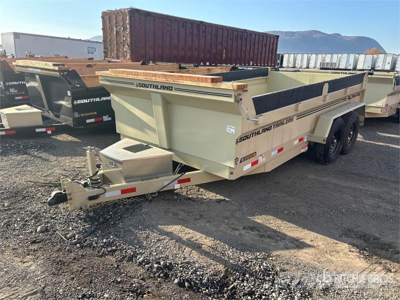 Southland SL714-14K 14 ft T/A Dump Utility Trailer Самоскиди