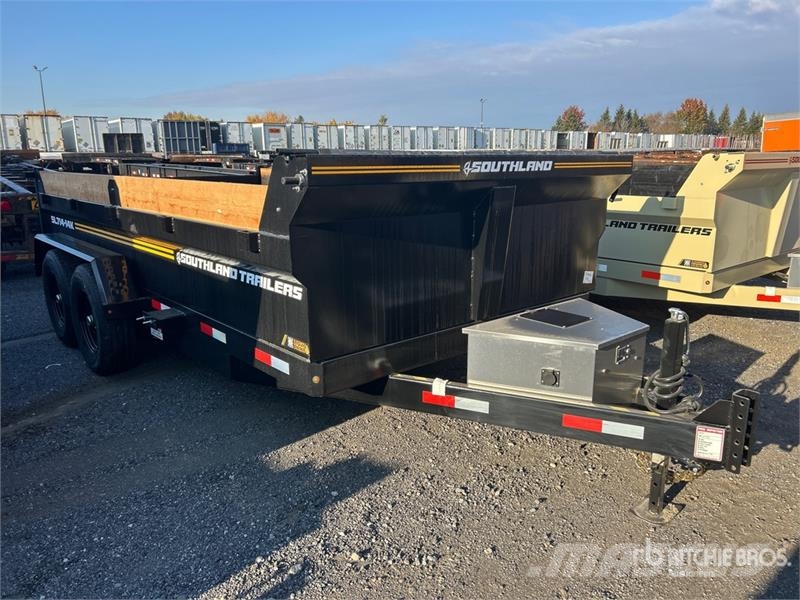 Southland SL714-14K 14 ft T/A Dump Utility Trailer Самоскиди