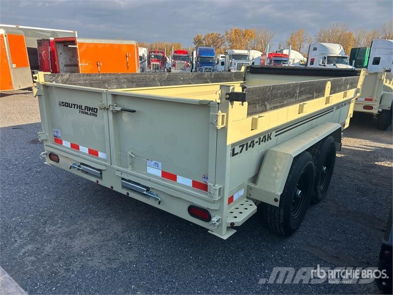 Southland SL714-14K 14 ft T/A Dump Utility Trailer Самоскиди