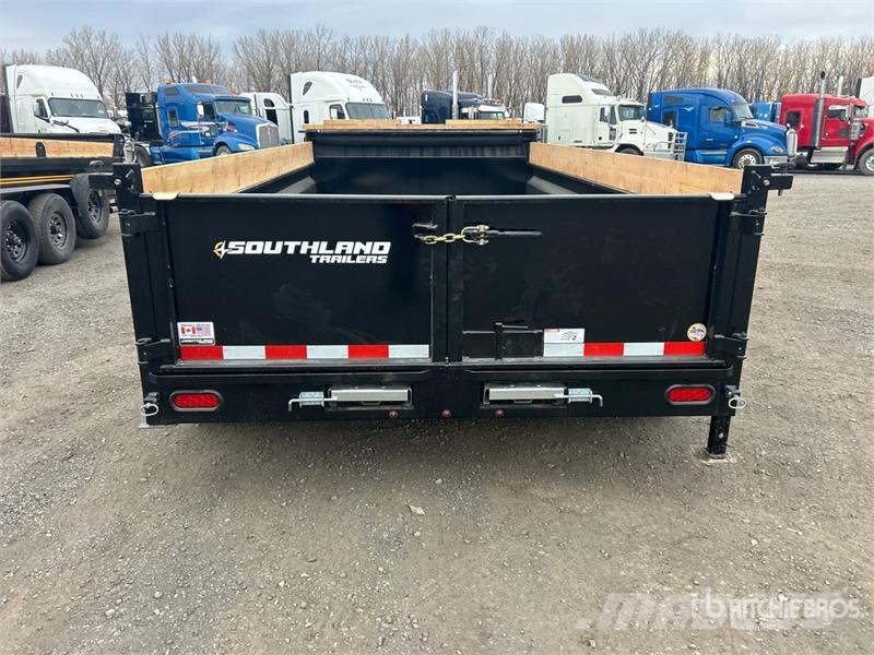 Southland SL714-14K 14 ft T/A Dump Utility Trailer Самоскиди