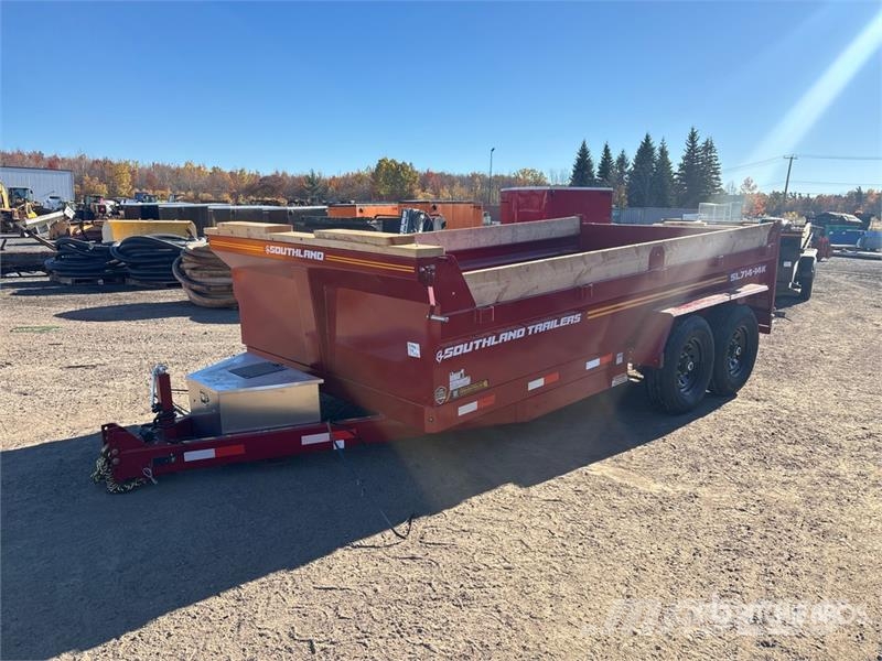 Southland SL714-14K 14 ft T/A Dump Utility Trailer Самоскиди