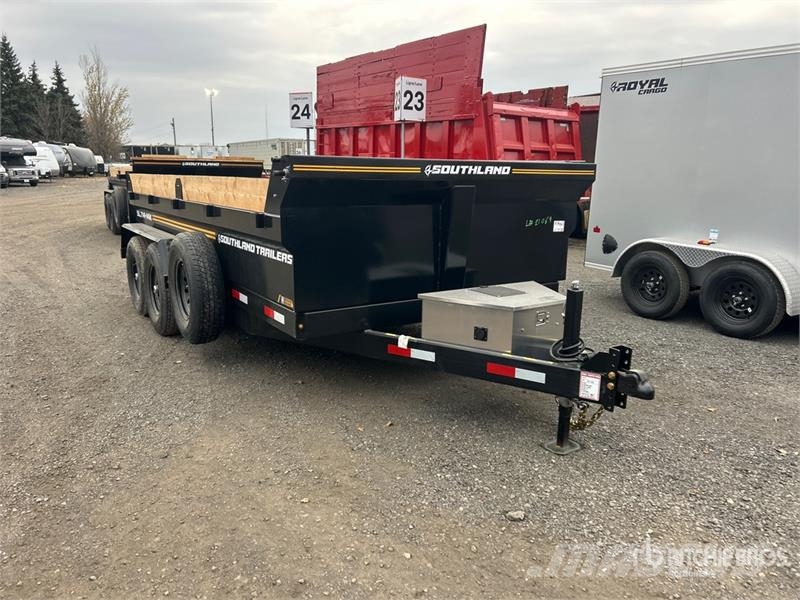 Southland SL714-14K 14 ft T/A Dump Utility Trailer Самоскиди