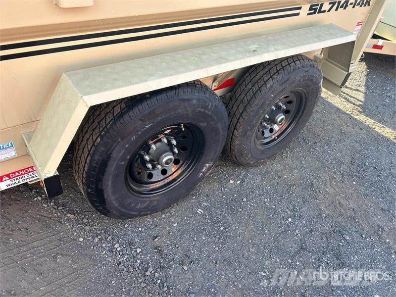 Southland SL714-14K 14 ft T/A Dump Utility Trailer Самоскиди