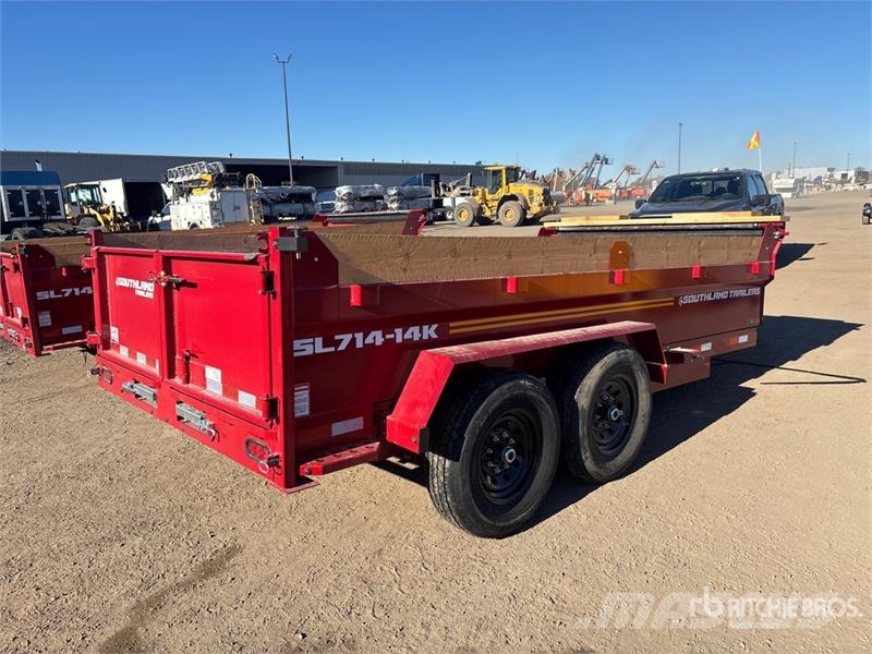Southland SL714-14K 14 ft T/A Dump Utility Trailer Самоскиди