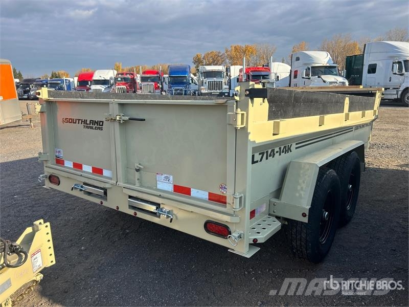 Southland SL714-14K 14 ft T/A Dump Utility Trailer Самоскиди