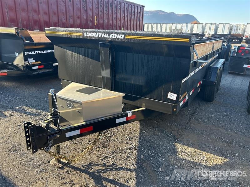 Southland SL714-14K 14 ft T/A Dump Utility Trailer Самоскиди
