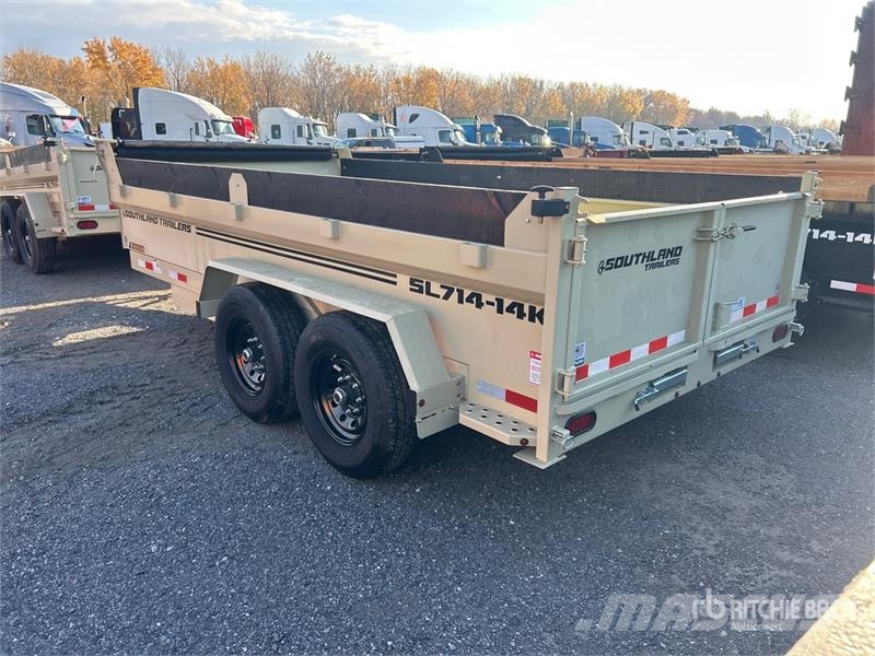 Southland SL714-14K 14 ft T/A Dump Utility Trailer Самоскиди
