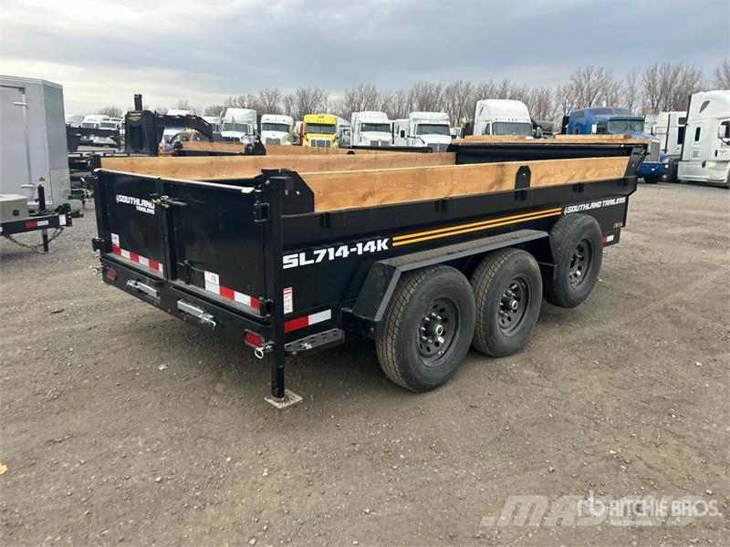Southland SL714-14K 14 ft T/A Dump Utility Trailer Самоскиди