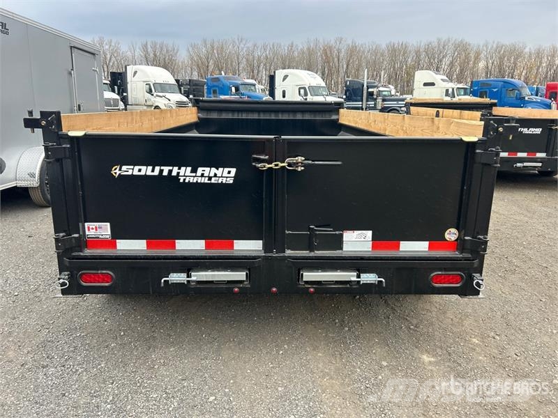 Southland SL714-14K 14 ft T/A Dump Utility Trailer Самоскиди