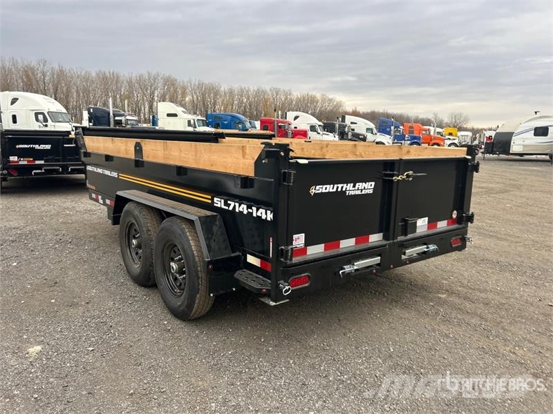 Southland SL714-14K 14 ft T/A Dump Utility Trailer Самоскиди