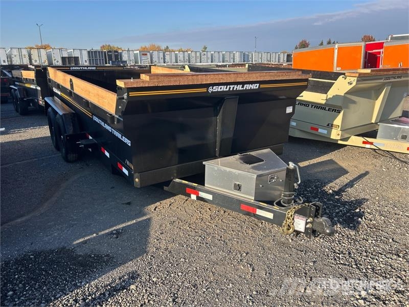  Southland SL714-14K 14 ft T/A Dump Utility Trailer مقطورات قلابة