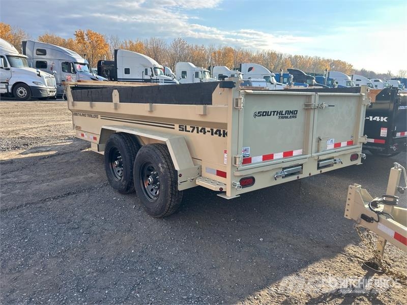 Southland SL714-14K 14 ft T/A Dump Utility Trailer Самоскиди