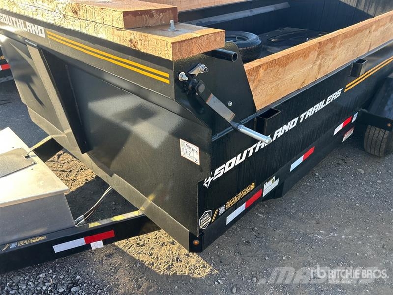  Southland SL714-14K 14 ft T/A Dump Utility Trailer مقطورات قلابة